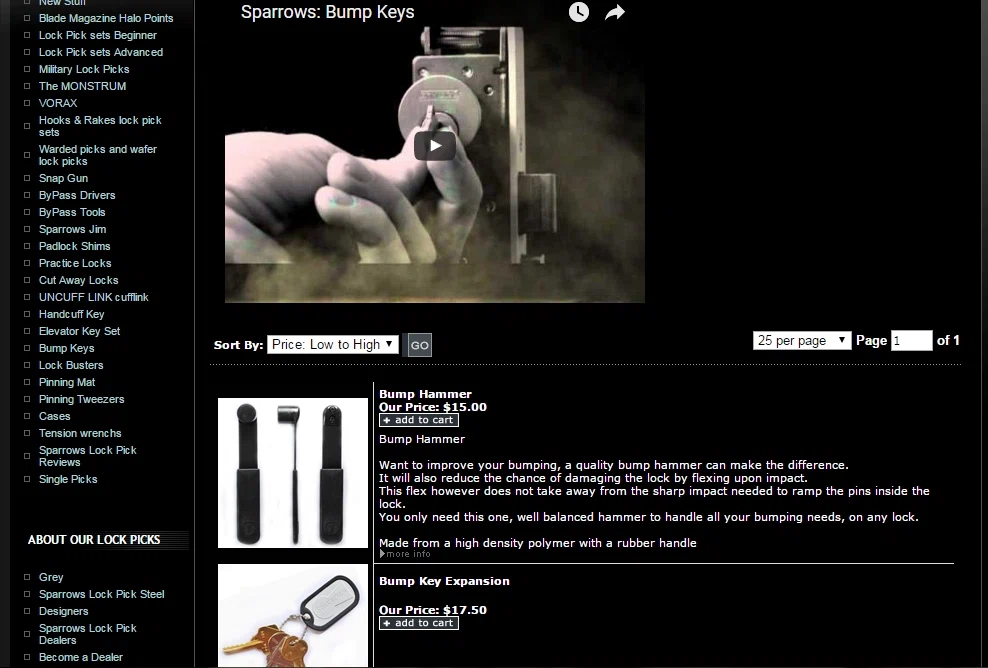 Sparrows lock picks coupon code