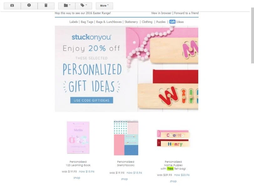 Stuck on you coupon code