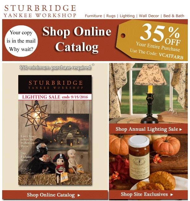 Sturbridge yankee workshop coupons