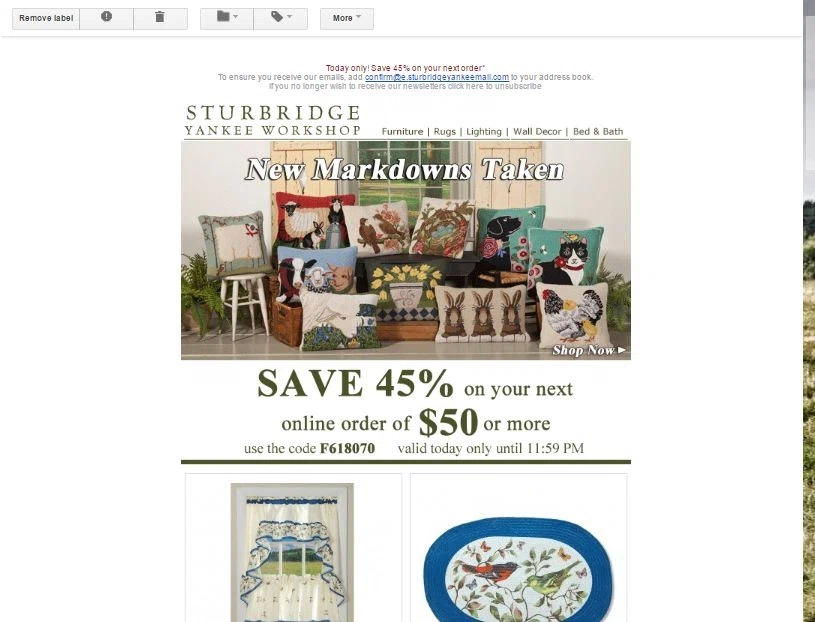 Top Categories We have sturbridge yankee workshop coupons for you to consider including promo codes and 0 deals in November Grab a free staffray.ml coupons and save money.5/5(1).