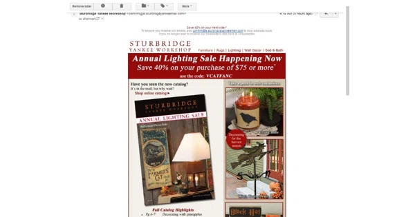 Sturbridge yankee workshop free shipping Dec 04, · Sturbridge Yankee Workshop offers FREE shipping promotions online for specific times of the year. Otherwise, orders are shipped with the lowest possible cost to their customers through FedEx and USPS.