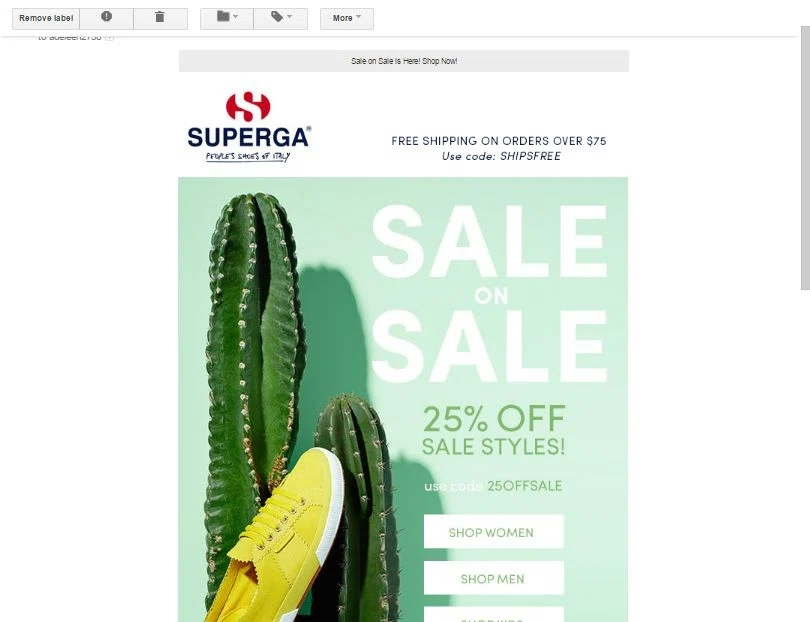 Superga coupon code