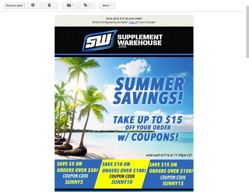 Please help us verify your access request Supplement Warehouse offers a large selection of vitamins and other nutritional products to help with weight loss and much more. Shop by brands like CytoSport, Lifted Nutrition, ISS Research, ProSupps, Labrada, Applied Nutriceuticals, and more.