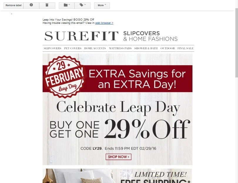 Surefit coupon code
