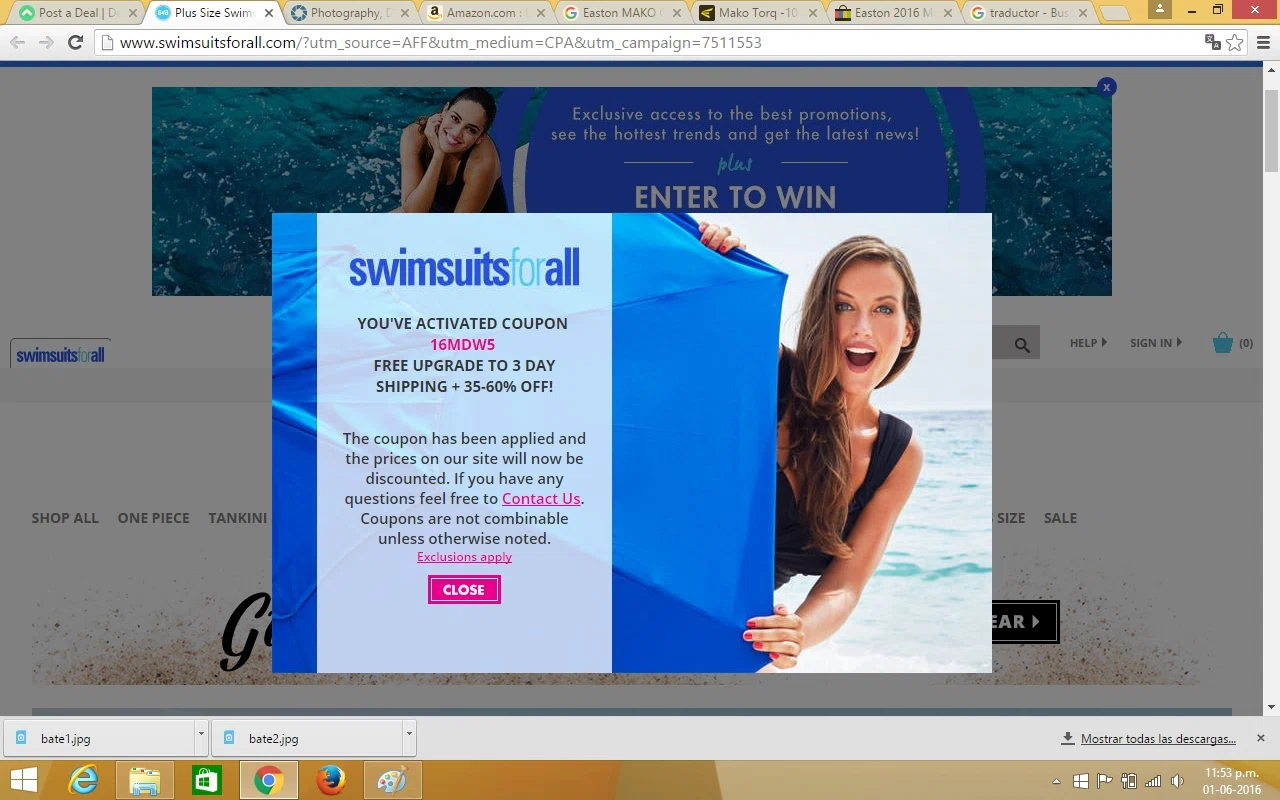 Swimsuitsforall coupon code