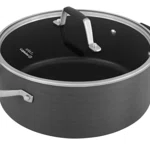 Calphalon 5 Quart Hard-Anodized Non-Stick Dutch Oven With Cover