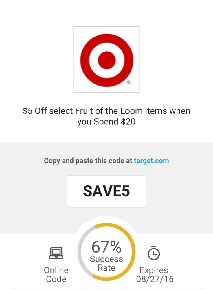 Target photo coupon code 2018