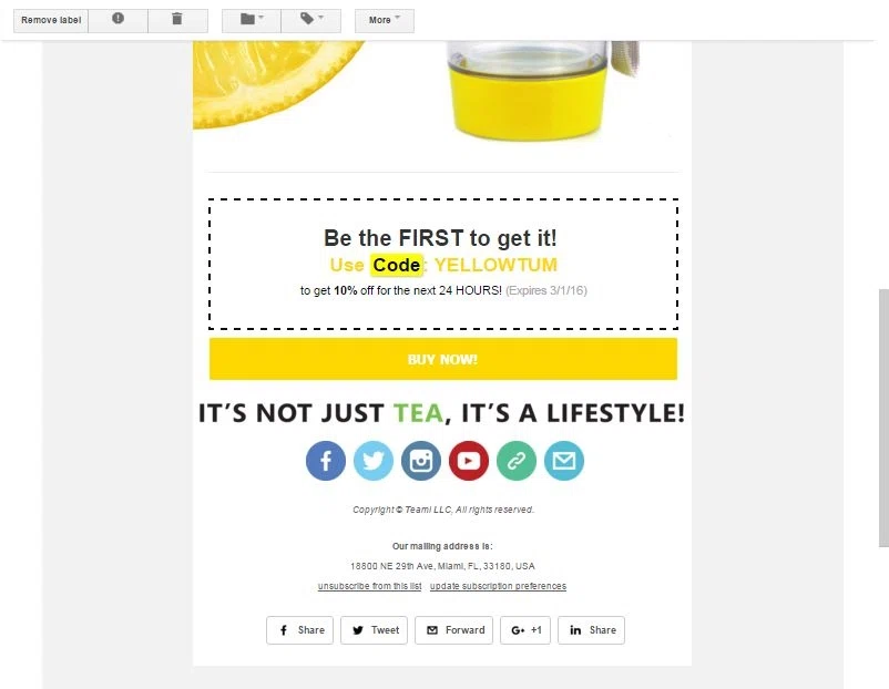 Teami blends coupon code