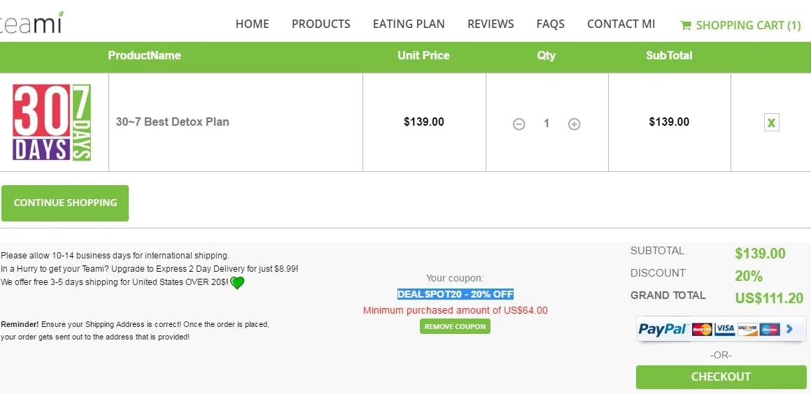 Teami blends coupon code