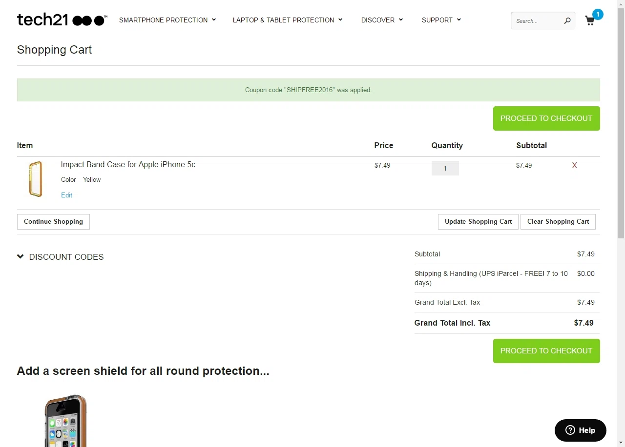 Tech 21 coupon code