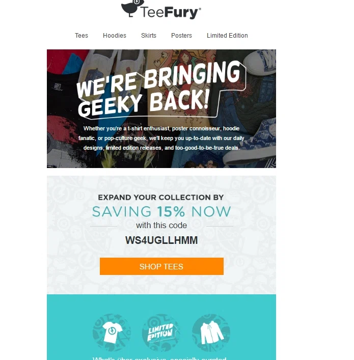 Teefury coupon code