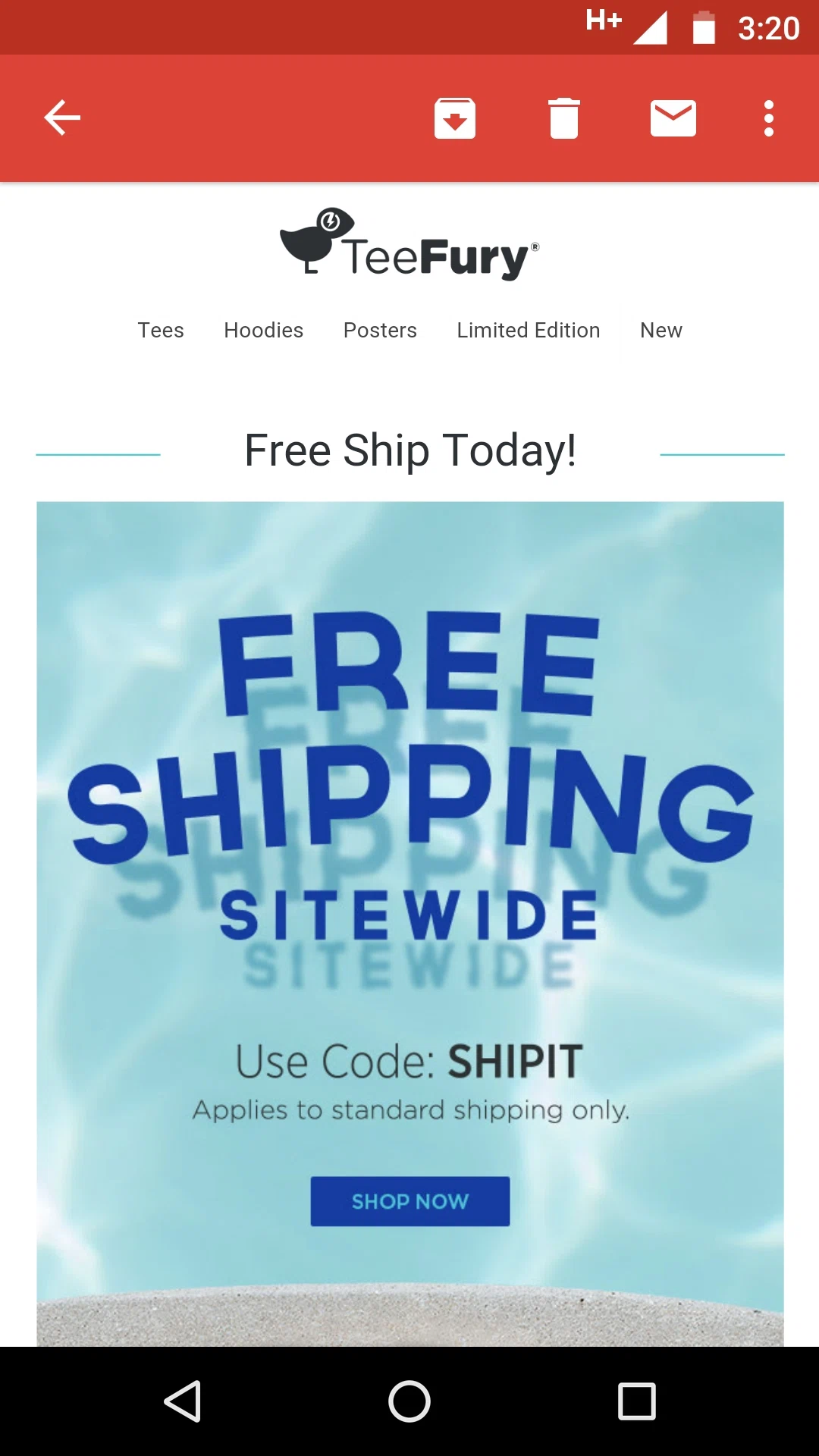 Teefury coupon code