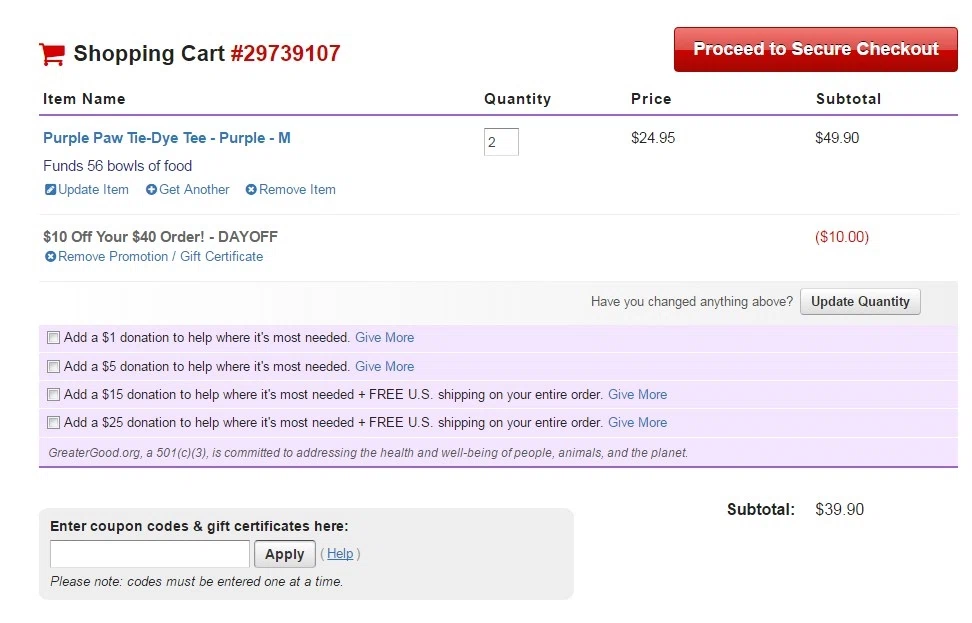 Animal rescue site coupon code