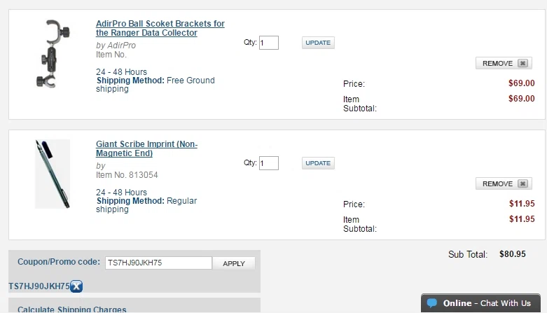 Coupon code tiger supplies