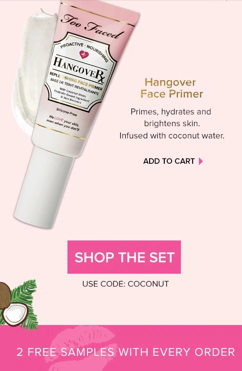 Too faced coupon code