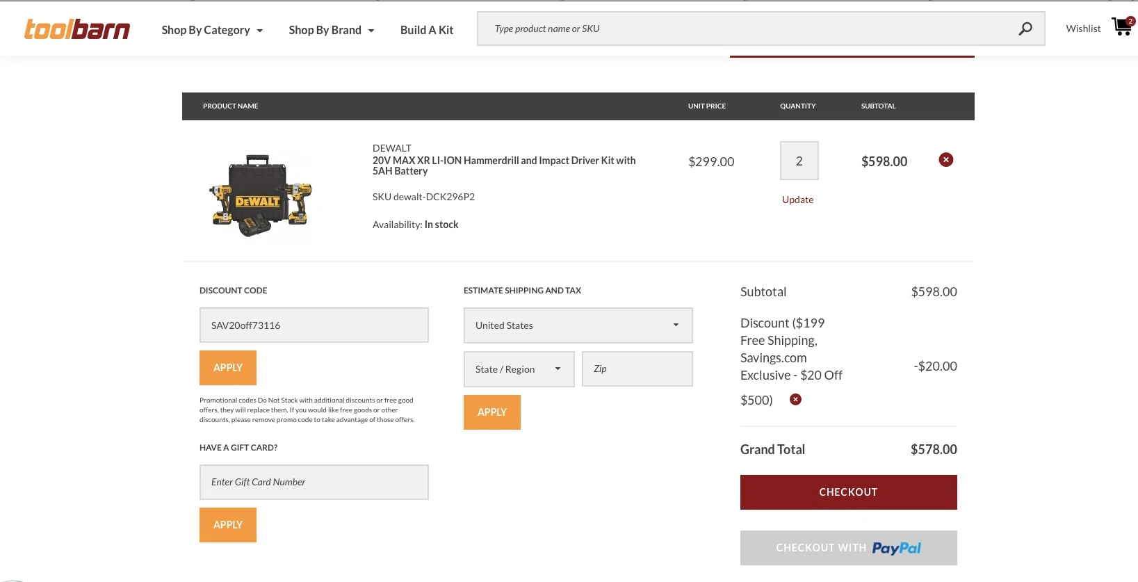 Toolbarn coupon code