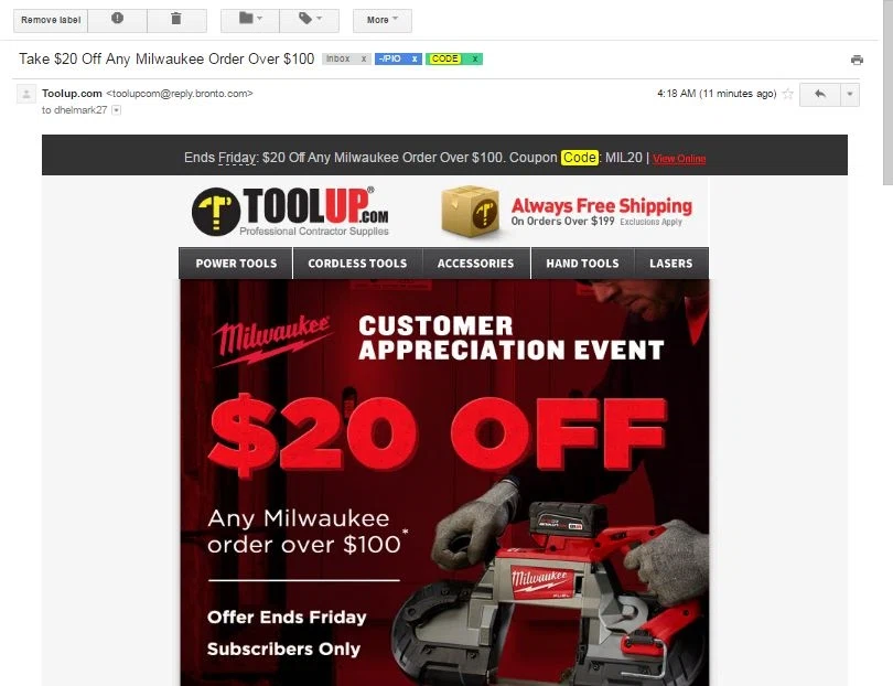Expired Toolup.com Coupons Get FREE ToolUp Coupon Codes and Free Shipping Codes! Find and share ToolUp Coupons at tommudselb.tk