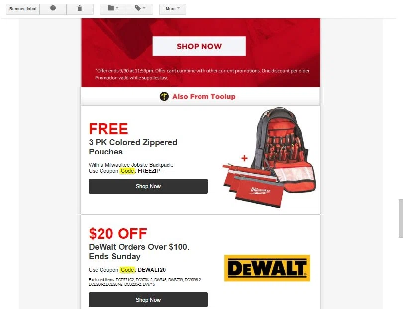 Toolup Coupons