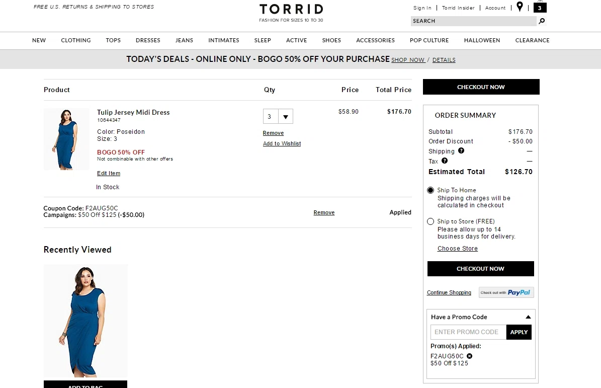 Torrid coupon codes