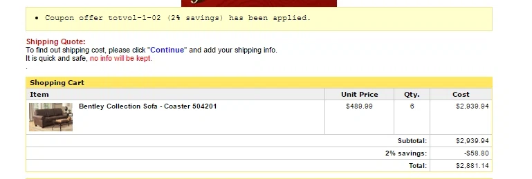 Totally promotional coupon code