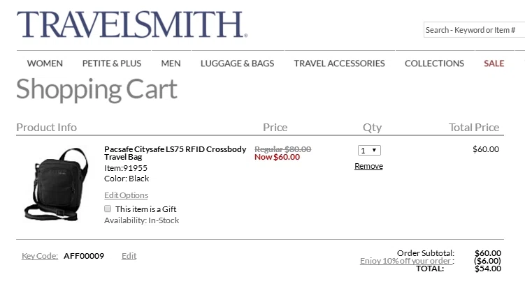 Travelsmith discount coupons