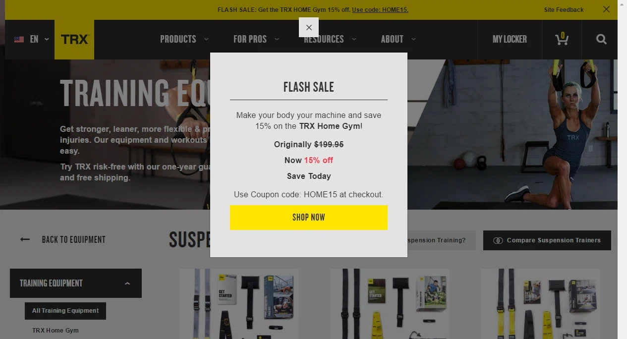Trx Training Discount Codes 39 Coupon Codes. IDEA 40 Coupon Codes. Suspension Revolution 9 Coupon Codes. LifeFitness 6 Coupon Codes. Fitness Republic 0 Coupon Codes. OnNit 46 Coupon Codes. Total Gym 21 Coupon Codes. NASM 28 Coupon Codes. Muscle and Strength 42 Coupon Codes. PRECOR 10 Coupon Codes. Daily Burn 15 Coupon Codes. Govx 26 Coupon Codes. Navy Seals 13 Coupon.