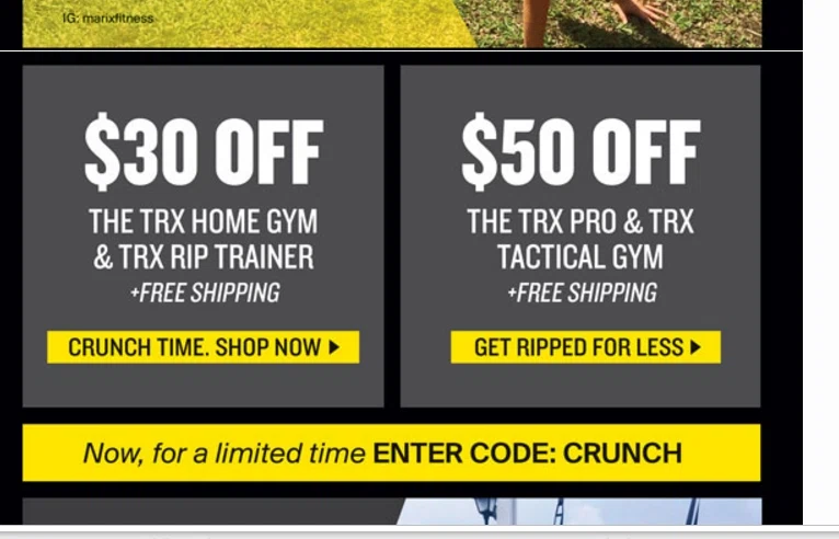 Trx coupon codes Shop with TRX Promo Code, Save with AnyCodes. newcased.ml aims to make your shopping more enjoyable by collecting all active and working coupons and deals for you. Today we offer you 13 TRX Promo Codes and 19 deals to get the biggest discount.