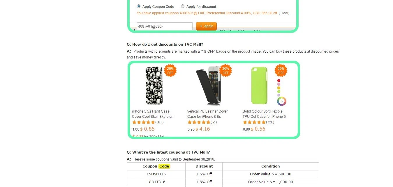 Tvc-mall coupon code