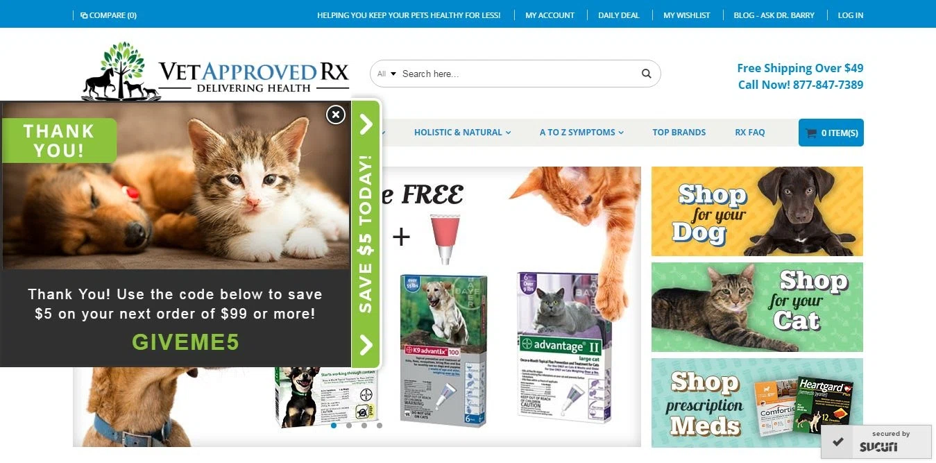 Vet approved rx coupons and discount codes