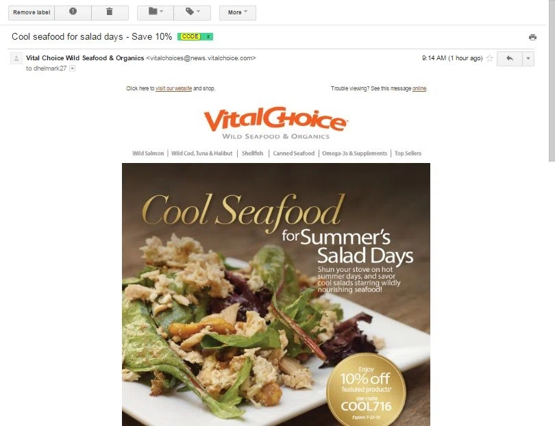 Vital choice coupon code