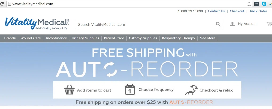 Vitality medical coupon code