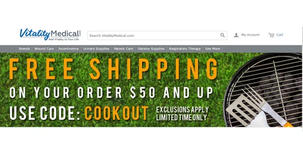Vitality medical coupon code