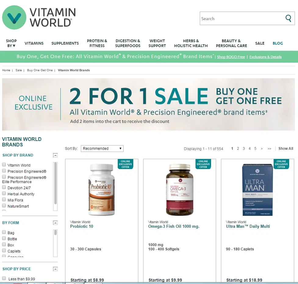 Vitamin world coupon code