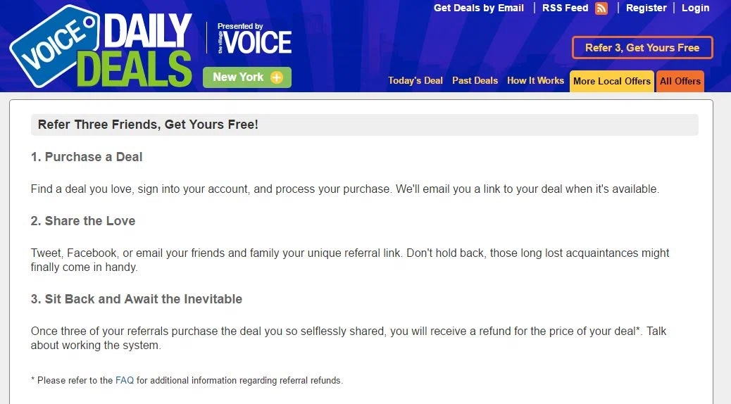 Get daily coupons