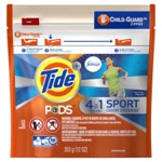 Tide PODS + Febreze Odor Defense 4 in 1 Detergent Pacs, Botanical Rain 12 Ct