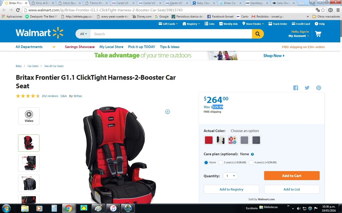 Car seat discount coupons