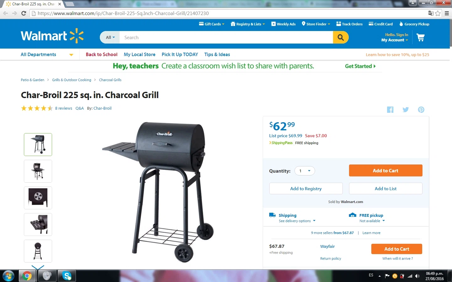 Charbroil coupons discount