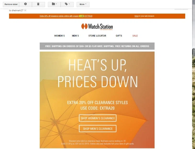 Watch station online coupon codes