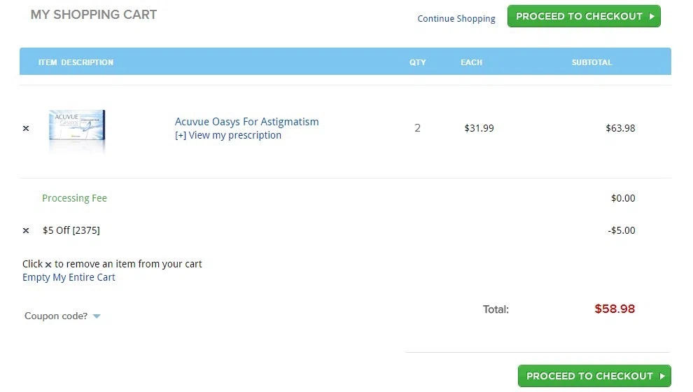 Webeyecare coupon code