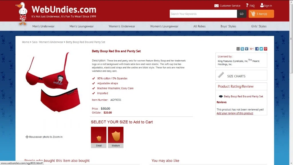 Webundies coupon code