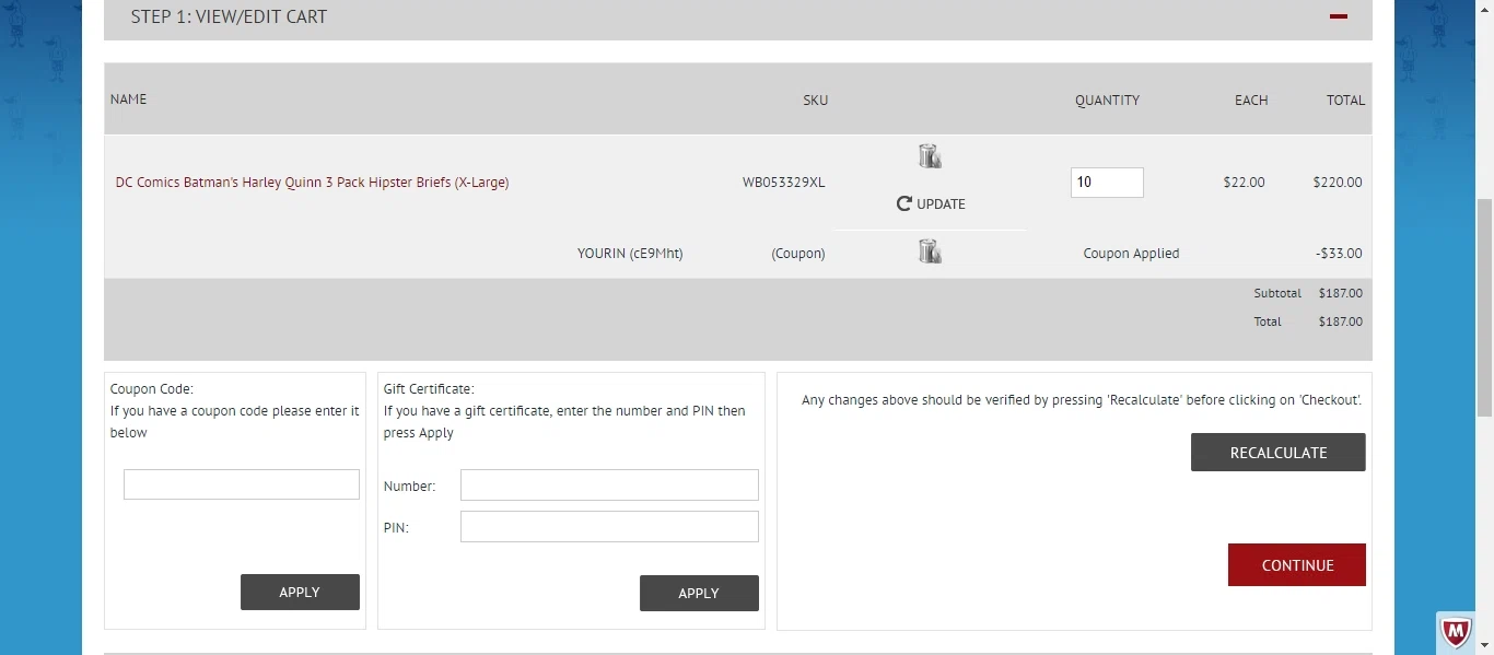 Webundies coupon code