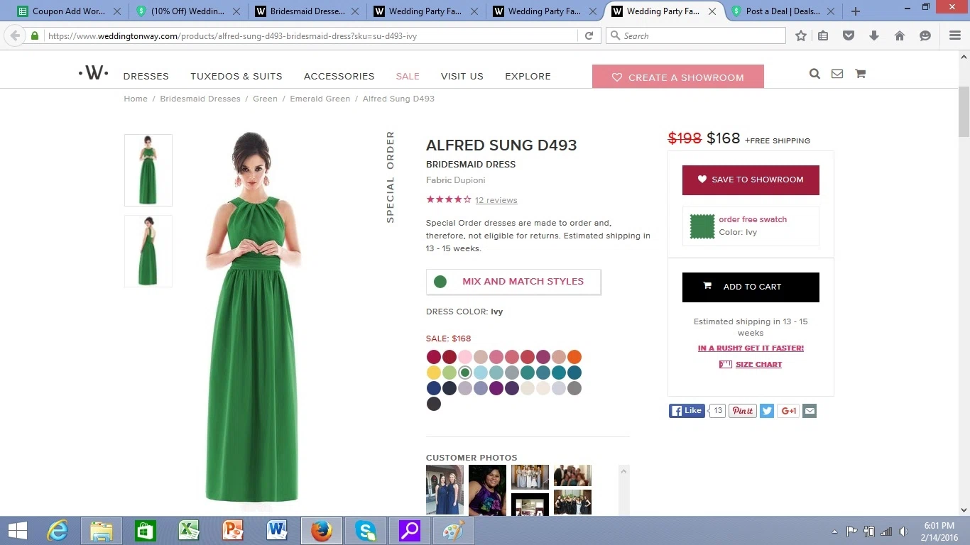 Weddington way coupon codes