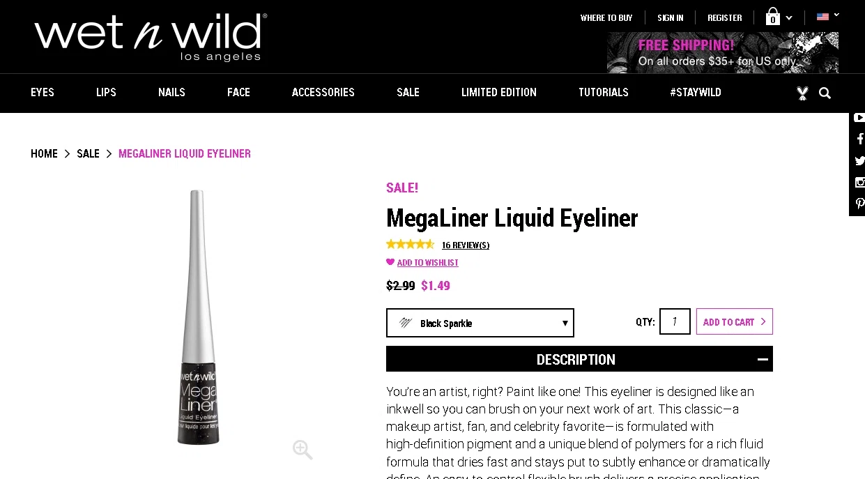 Wet n wild discount coupon