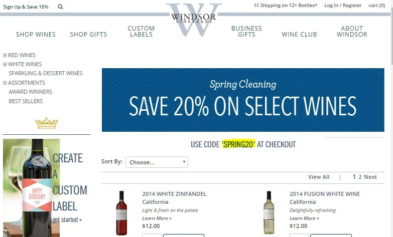 Windsor store coupons