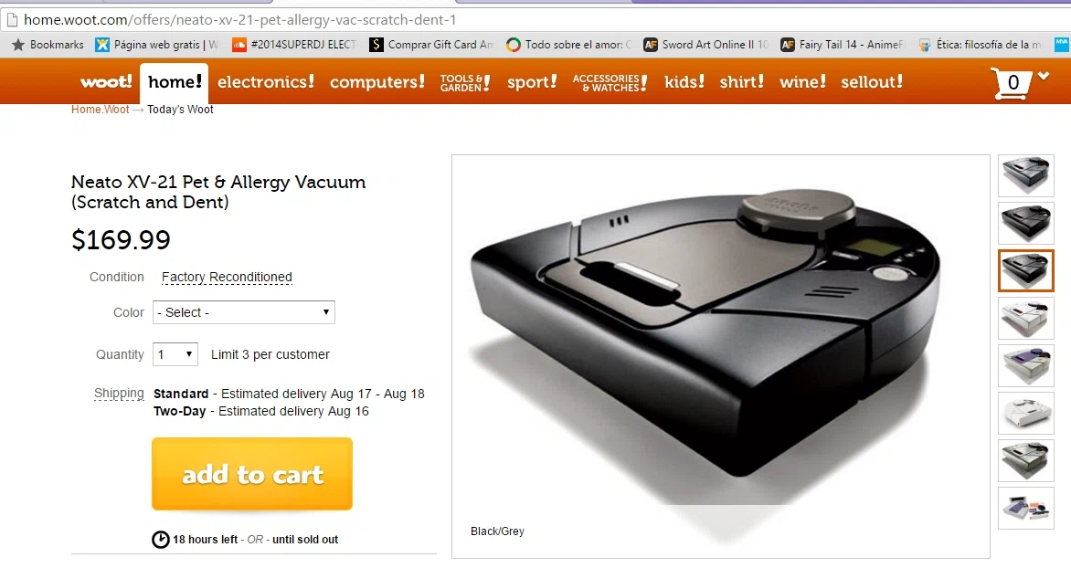 Neato robotics xv-21 coupon