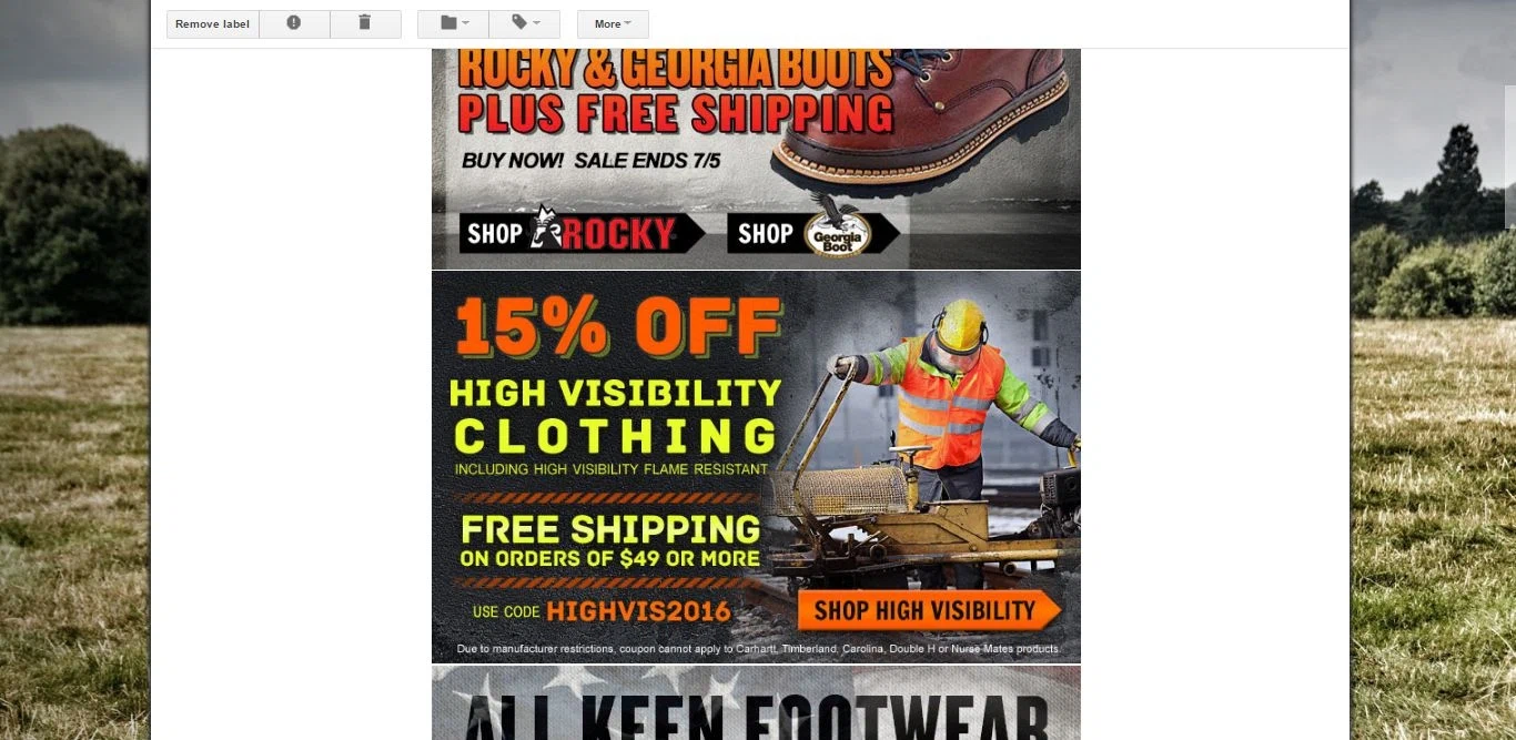 Working person coupon code