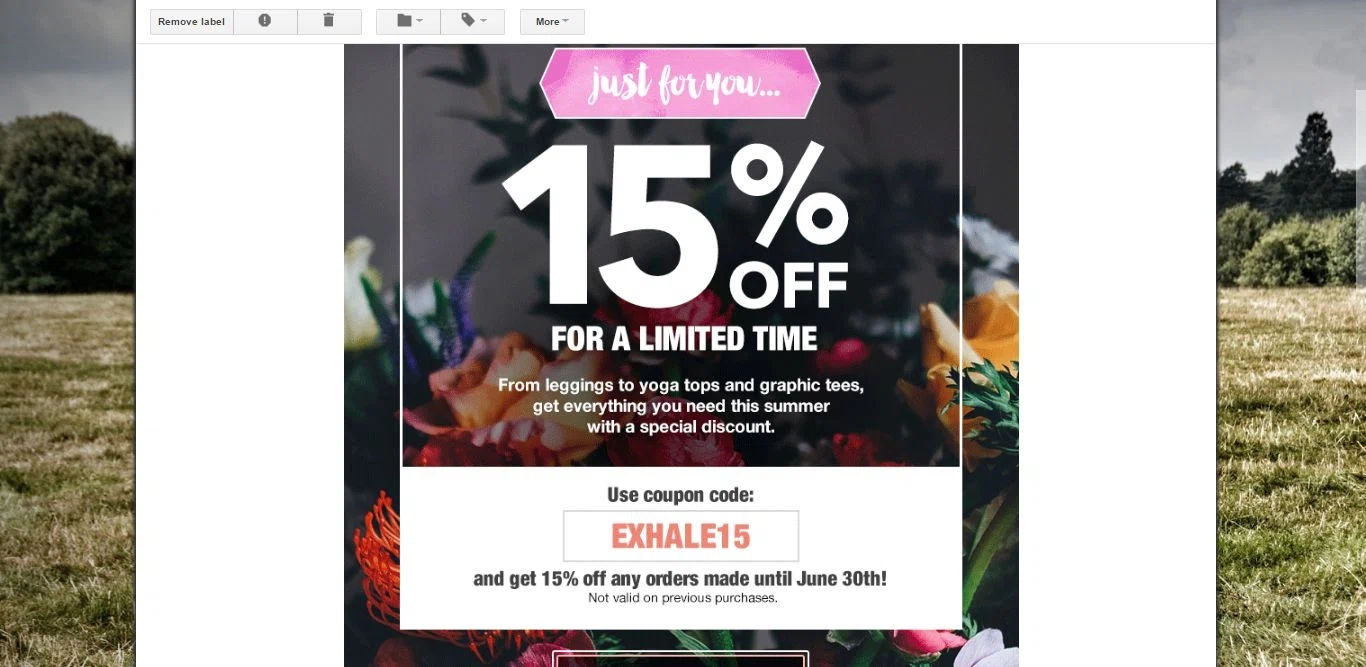 Yogaoutlet coupon code