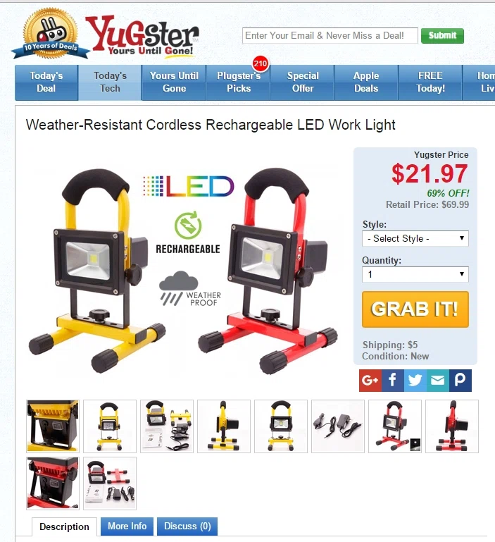 Yugster coupon code