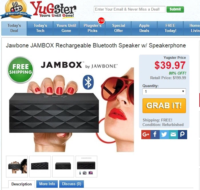 Yugster coupon code