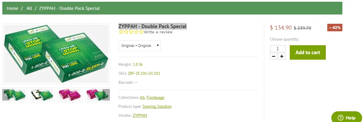 Zyppah coupon code